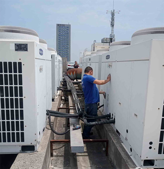 新蔡中央空调制热和不制冷系统维修方法